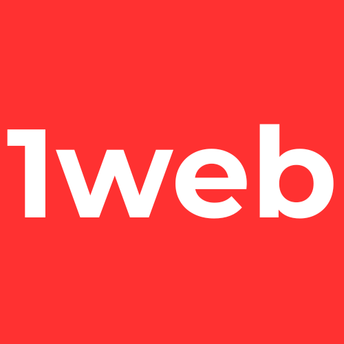 1web.co.in Logo